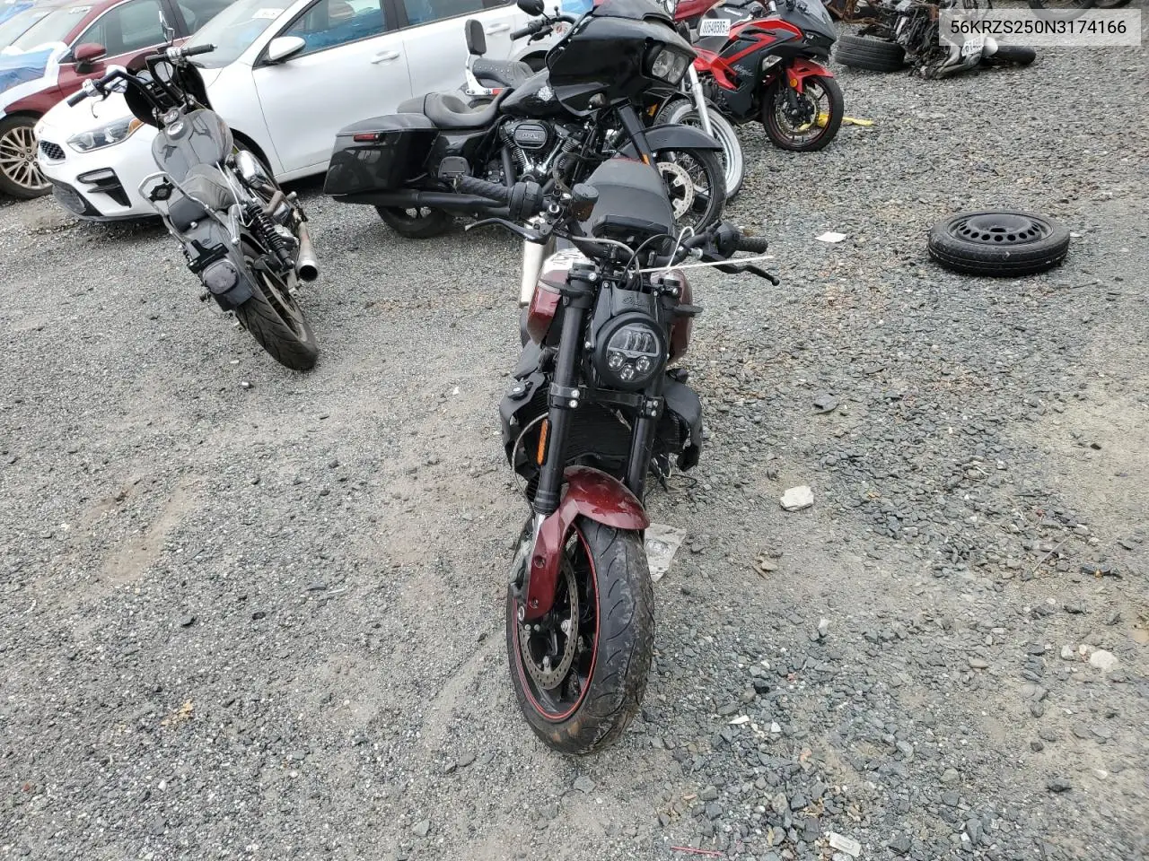 56KRZS250N3174166 2022 Indian Motorcycle Co. Ftr S