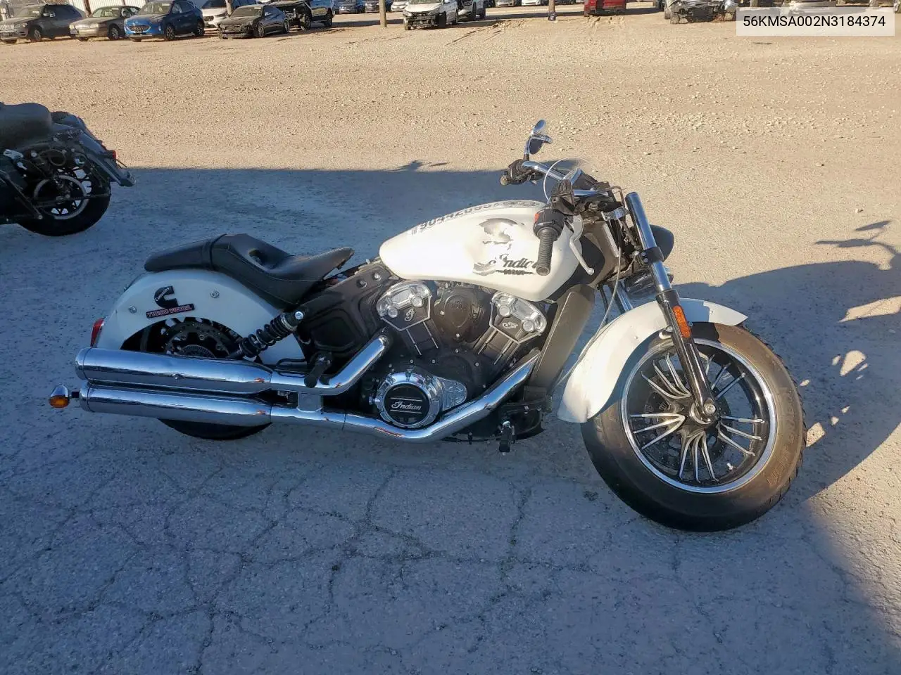 56KMSA002N3184374 2022 Indian Motorcycle Co. Scout Abs
