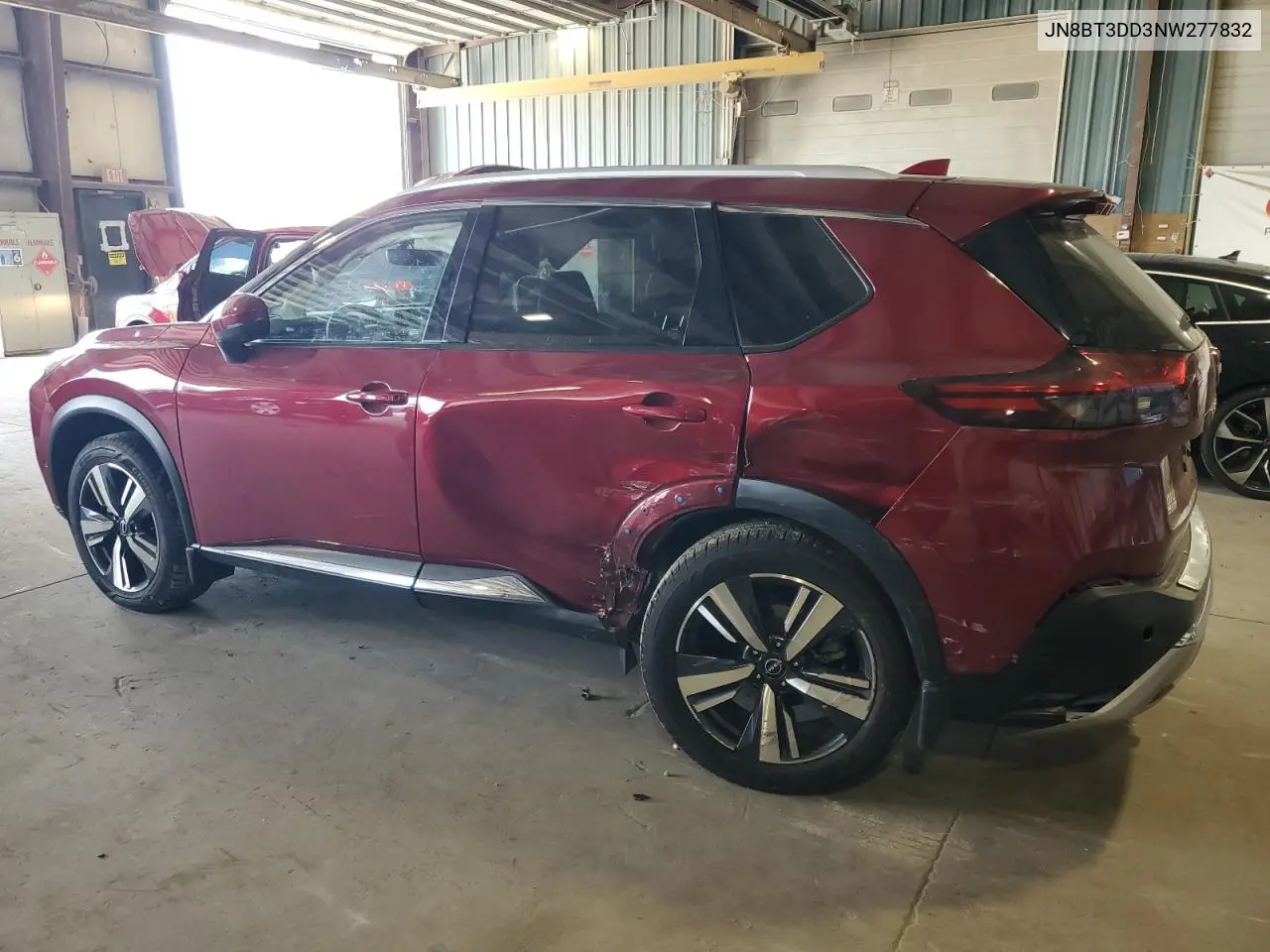 JN8BT3DD3NW277832 2022 Niss Rogue Platin