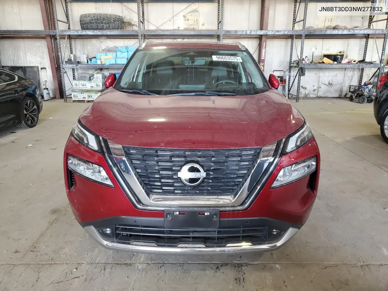 JN8BT3DD3NW277832 2022 Niss Rogue Platin
