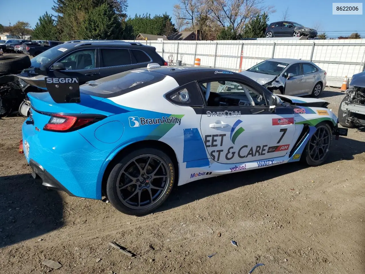 8622006 2022 Toyota Gr 86 Race Car Gr Cup