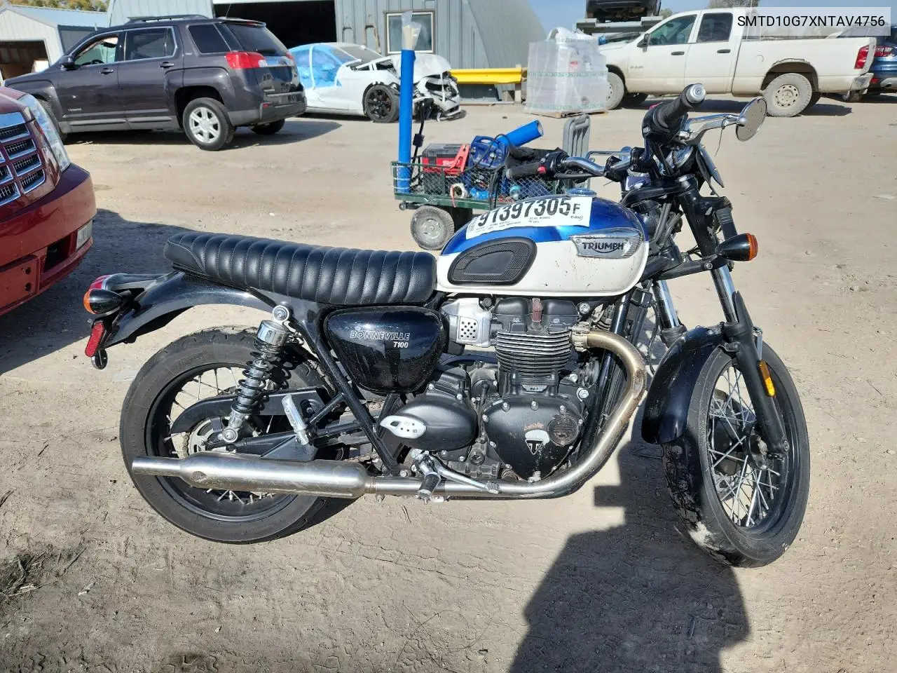 SMTD10G7XNTAV4756 2022 Triumph Motorcycle Bonneville T100