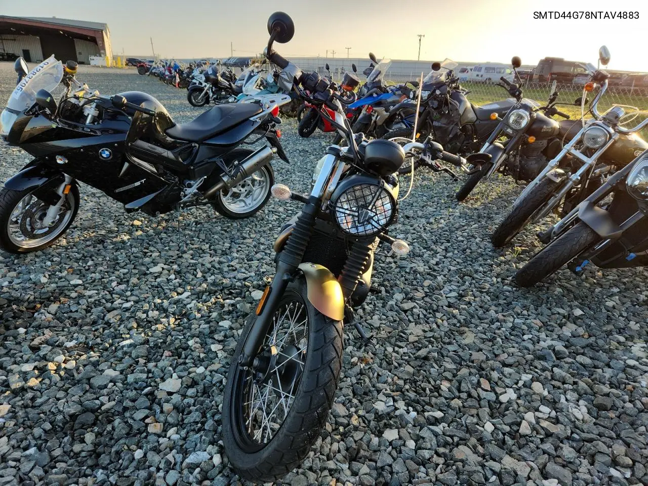 SMTD44G78NTAV4883 2022 Triumph Motorcycle Street Scrambler
