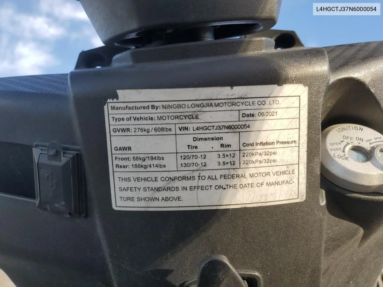 L4HGCTJ37N6000054 2022 Genuine Scooter Co. Rattler 200I