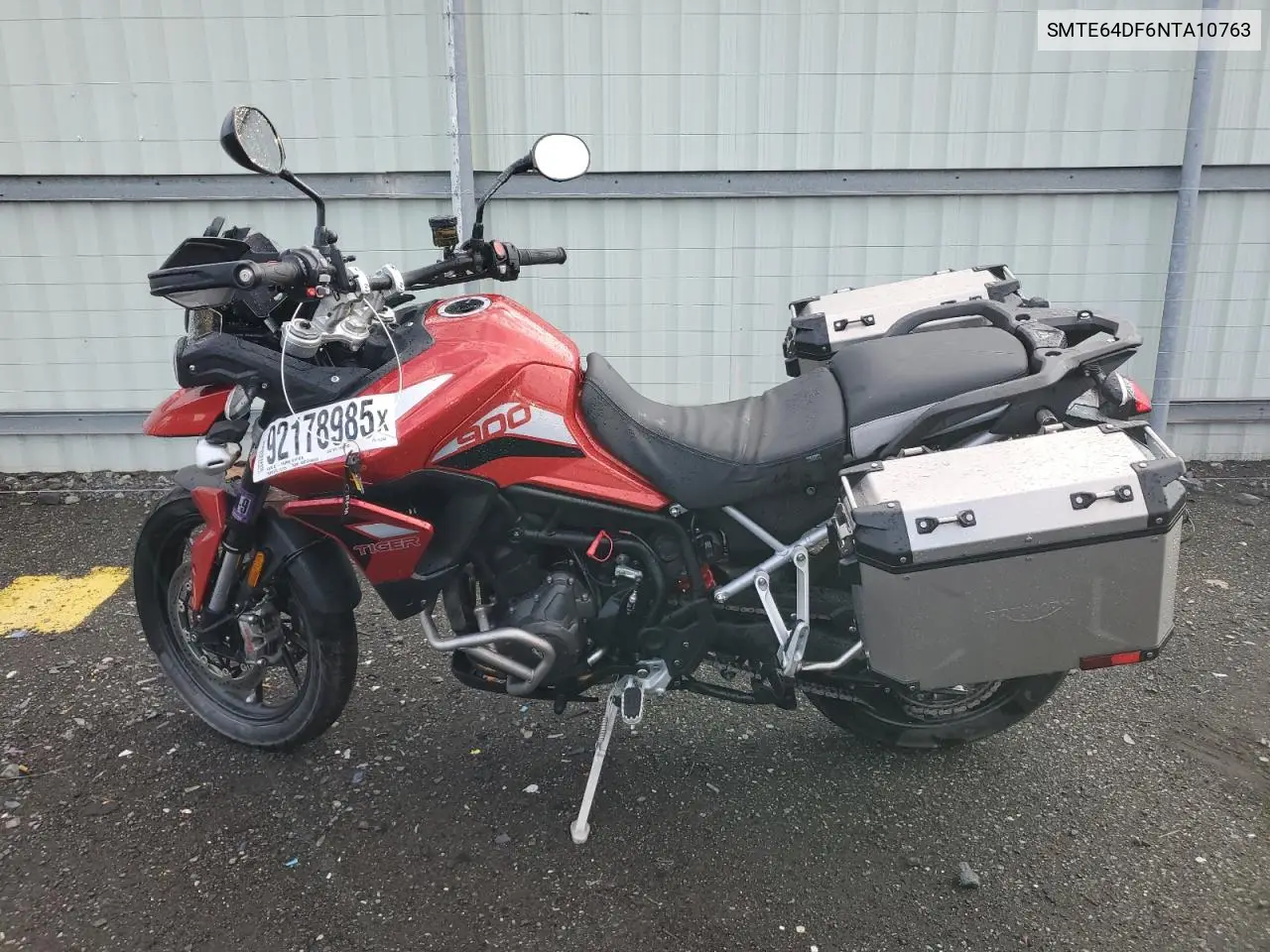 SMTE64DF6NTA10763 2022 Triumph Motorcycle Tiger 900 Gt Pro