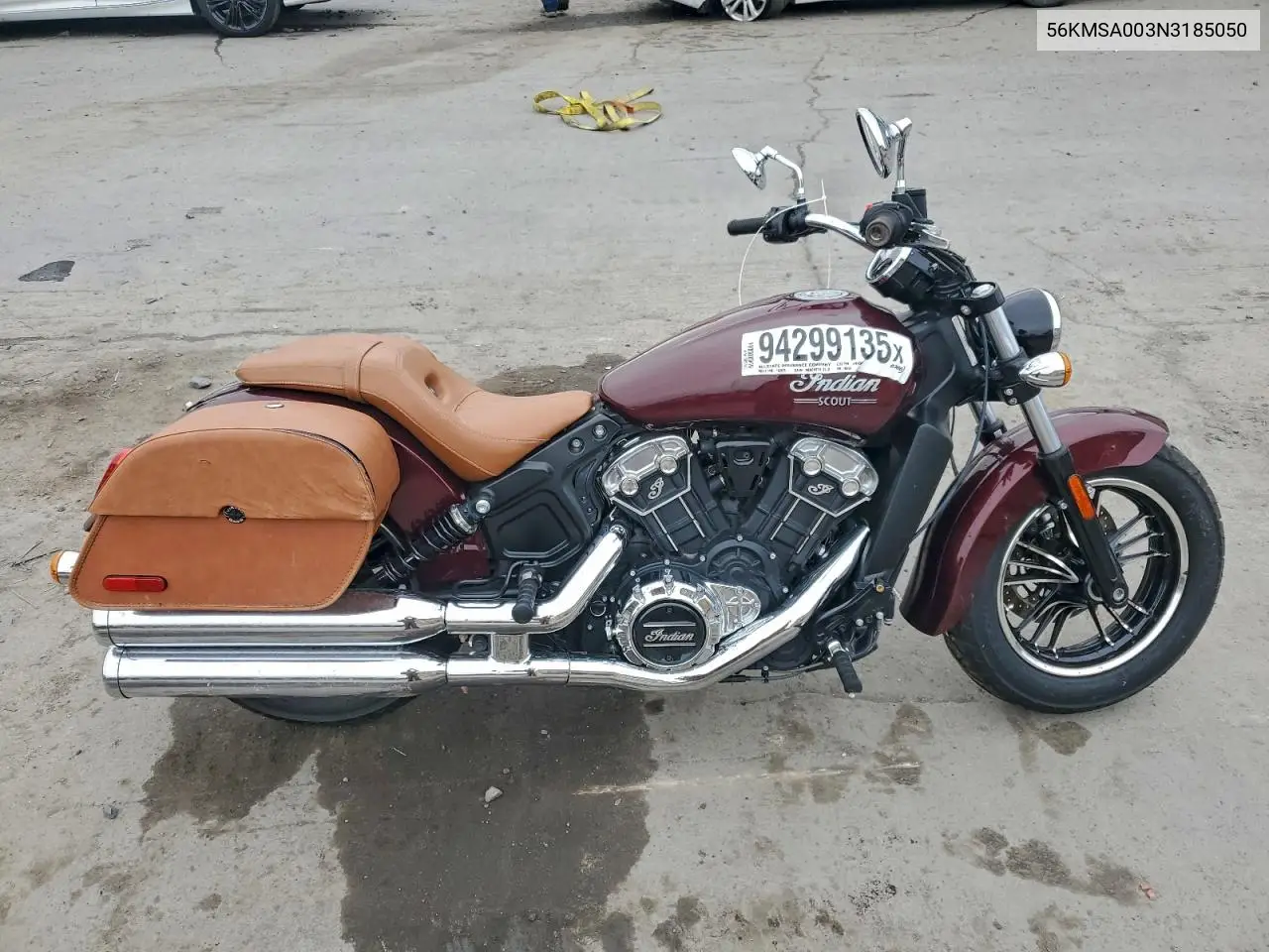 56KMSA003N3185050 2022 Indian Motorcycle Co. Scout Abs