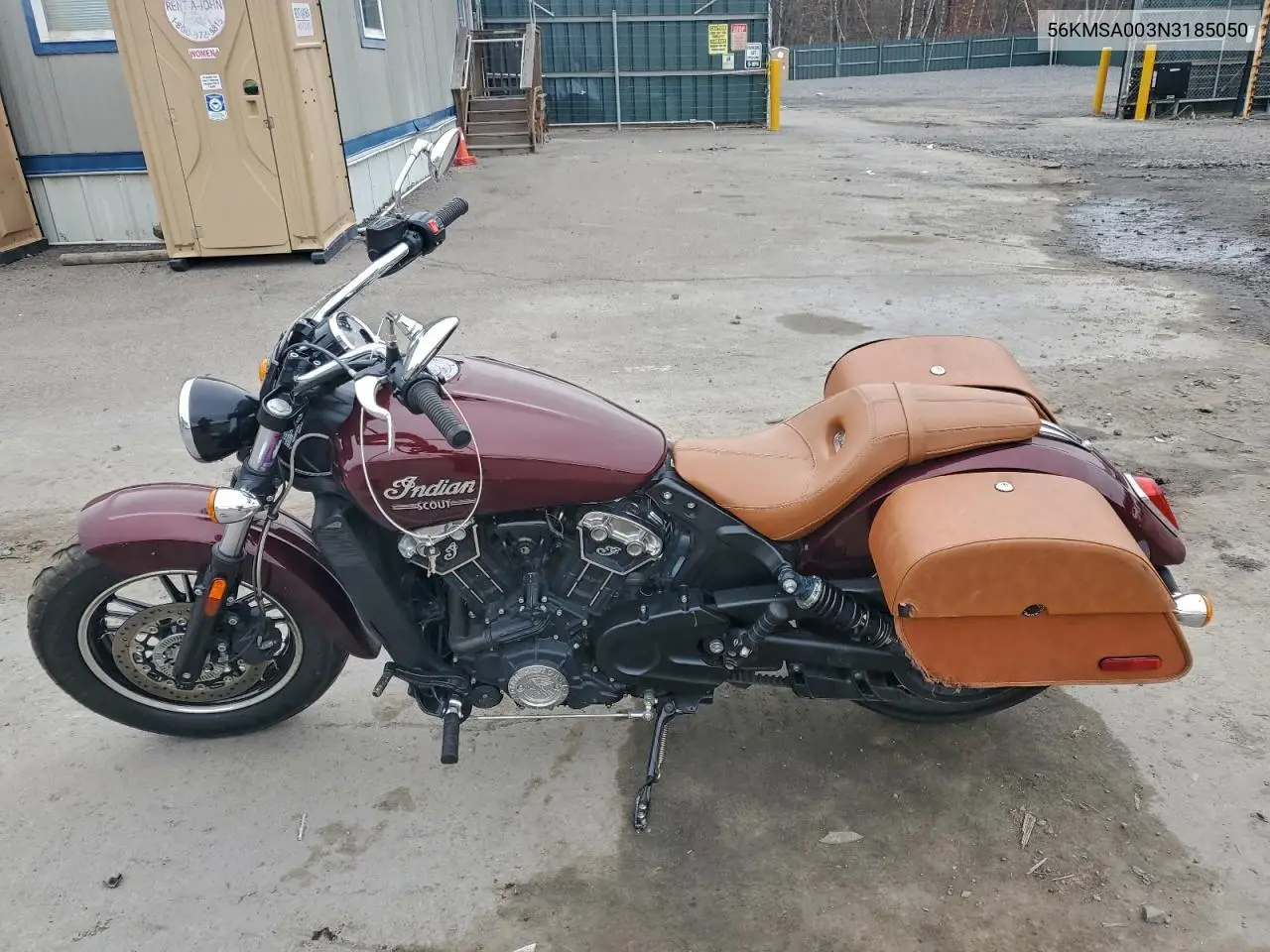 56KMSA003N3185050 2022 Indian Motorcycle Co. Scout Abs