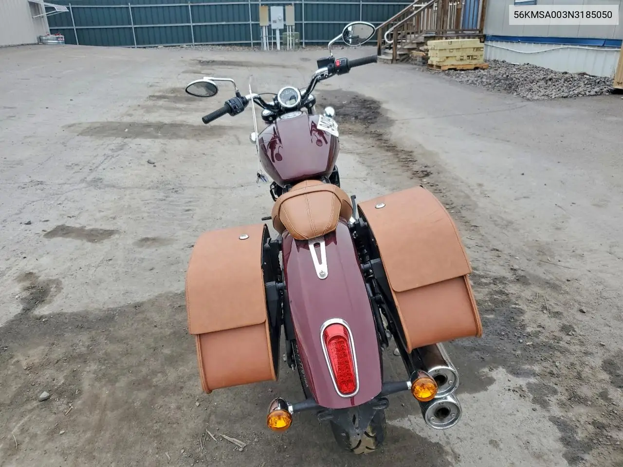 56KMSA003N3185050 2022 Indian Motorcycle Co. Scout Abs