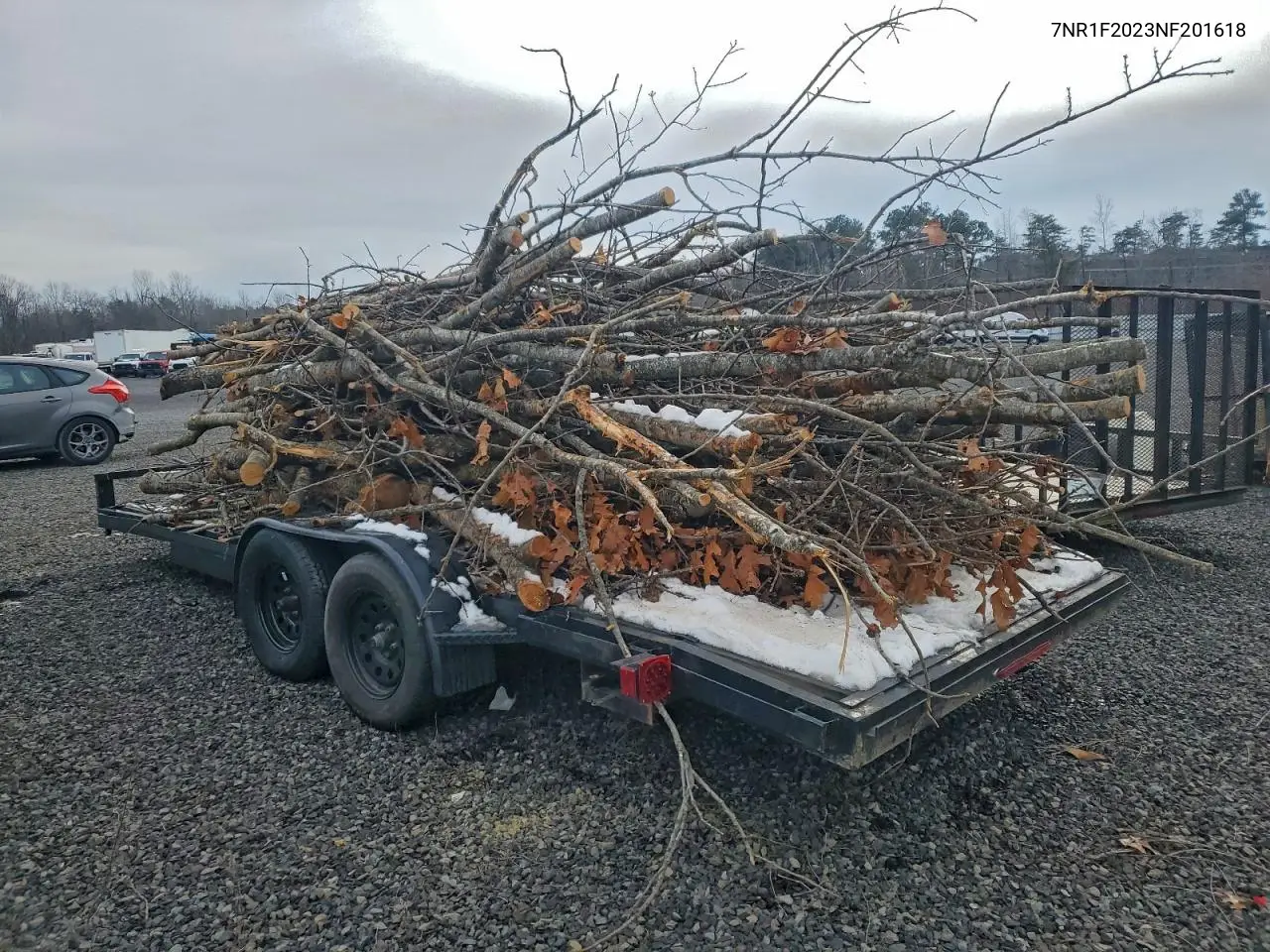 2022 Trai Flat Bed - Utility Trailer VIN: 7NR1F2023NF201618 Lot: 95641805
