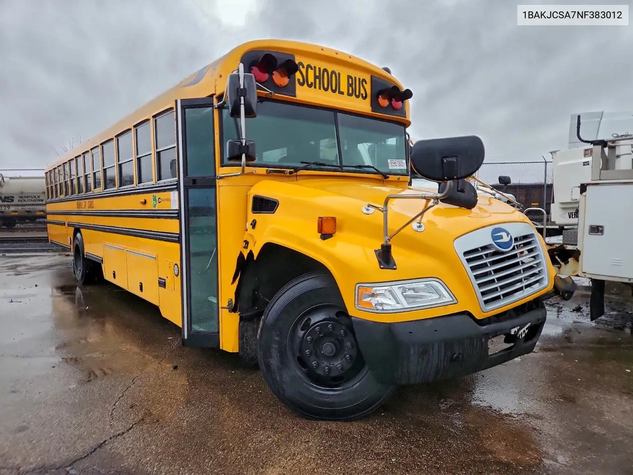 2022 Bluebird School Bus - Bus VIN: 1BAKJCSA7NF383012 Lot: 95961805