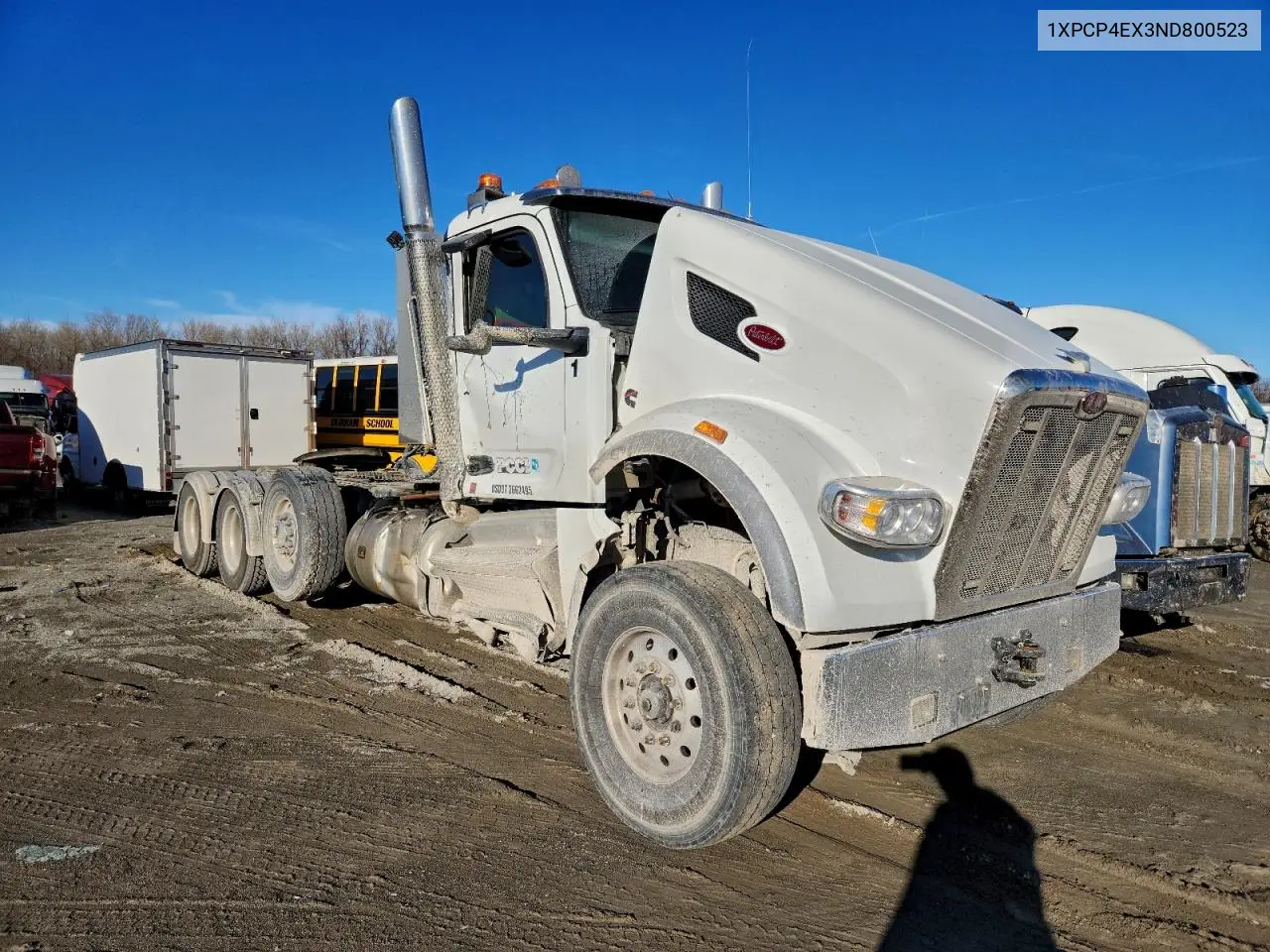 2022 Peterbilt 567 Semi Truck VIN: 1XPCP4EX3ND800523 Lot: 96616275