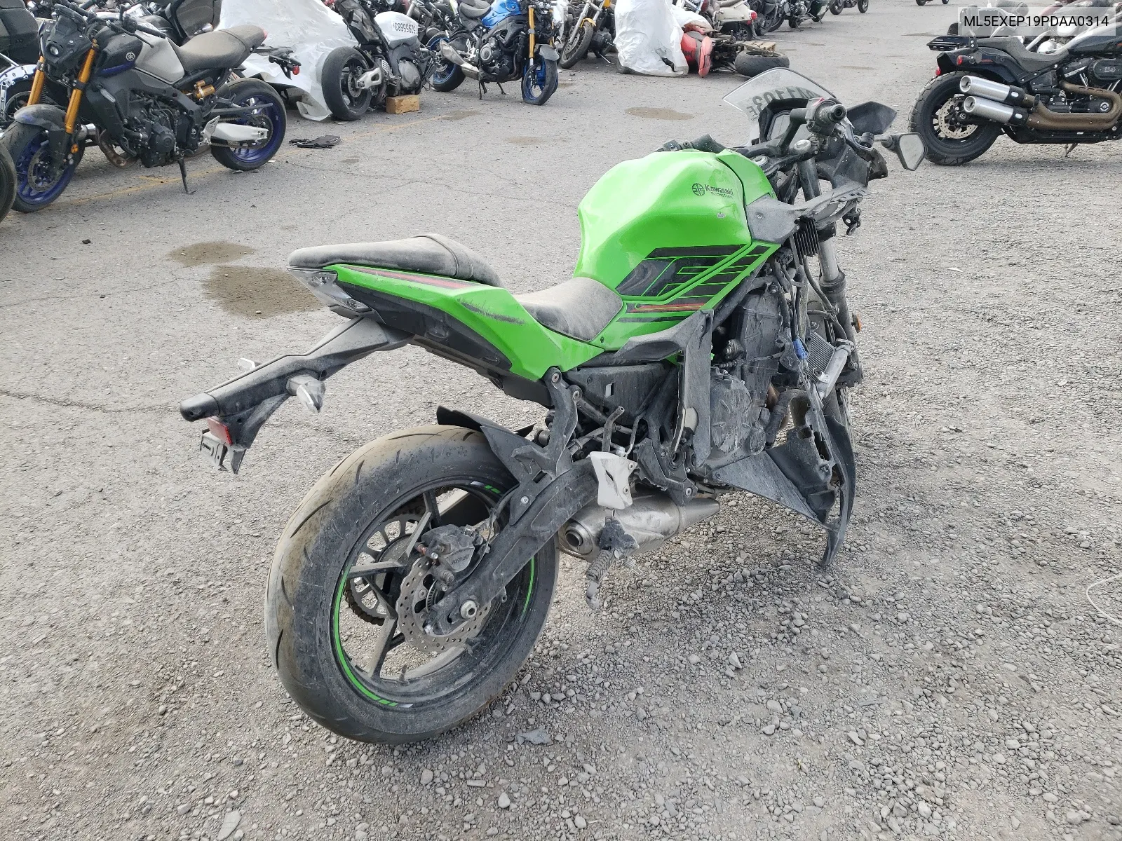 ML5EXEP19PDAA0314 2023 Kawasaki Ex650 P