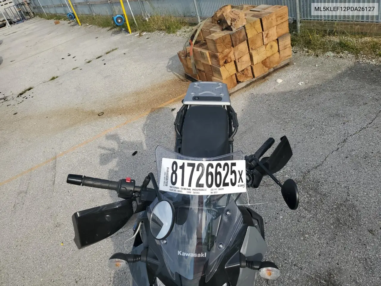 ML5KLEF12PDA26127 2023 Kawa Kl6 Klr 650