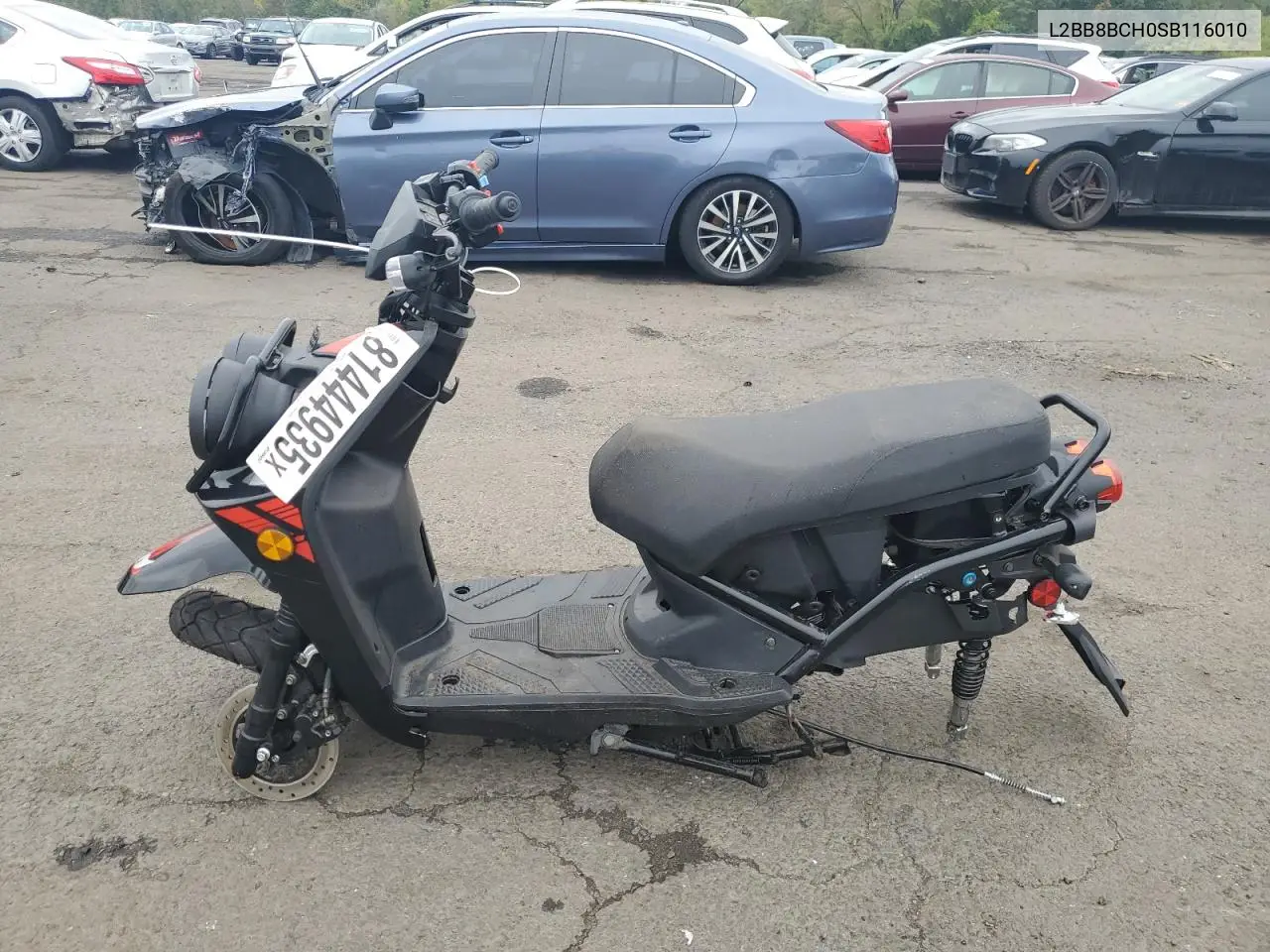 L2BB8BCH0SB116010 2023 Rock Moped