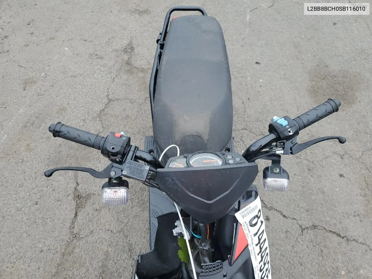 L2BB8BCH0SB116010 2023 Rock Moped