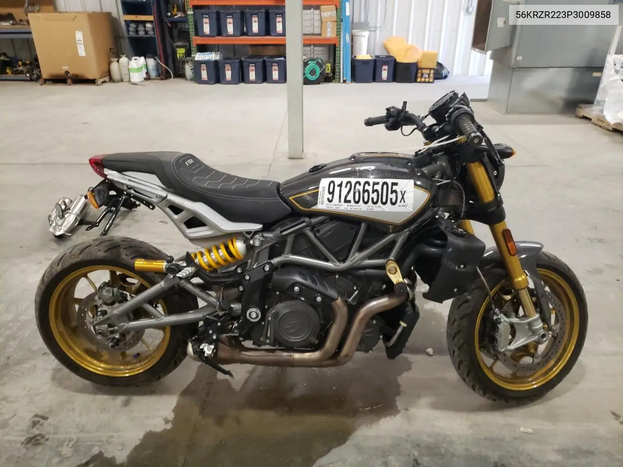 56KRZR223P3009858 2023 Indian Motorcycle Co. Ftr R Carbon