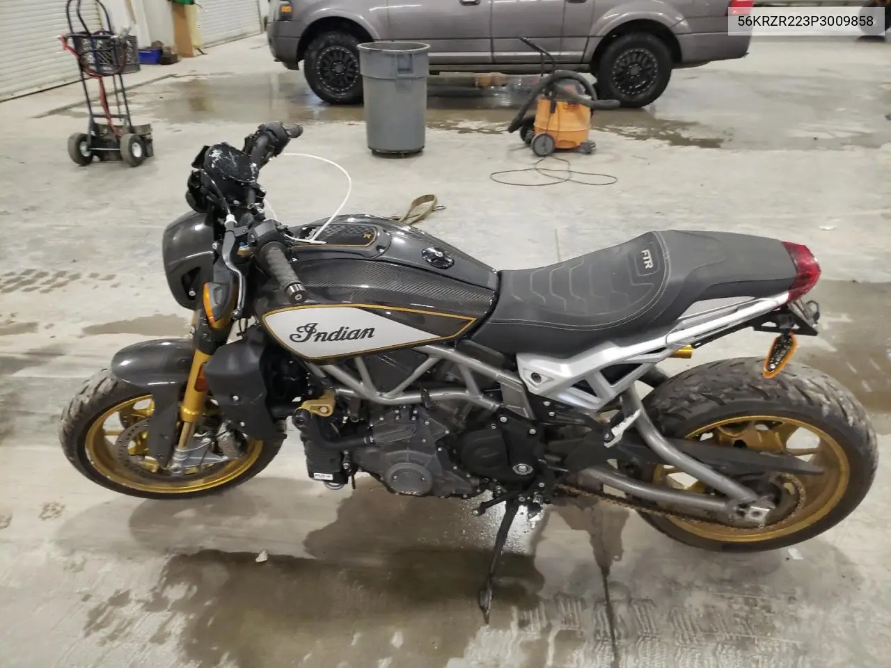 56KRZR223P3009858 2023 Indian Motorcycle Co. Ftr R Carbon