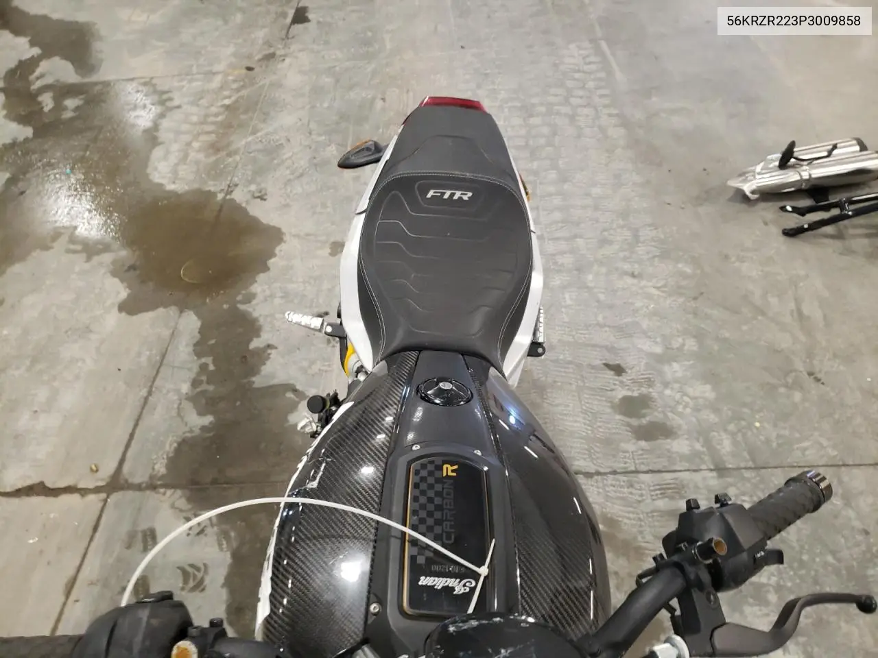 56KRZR223P3009858 2023 Indian Motorcycle Co. Ftr R Carbon