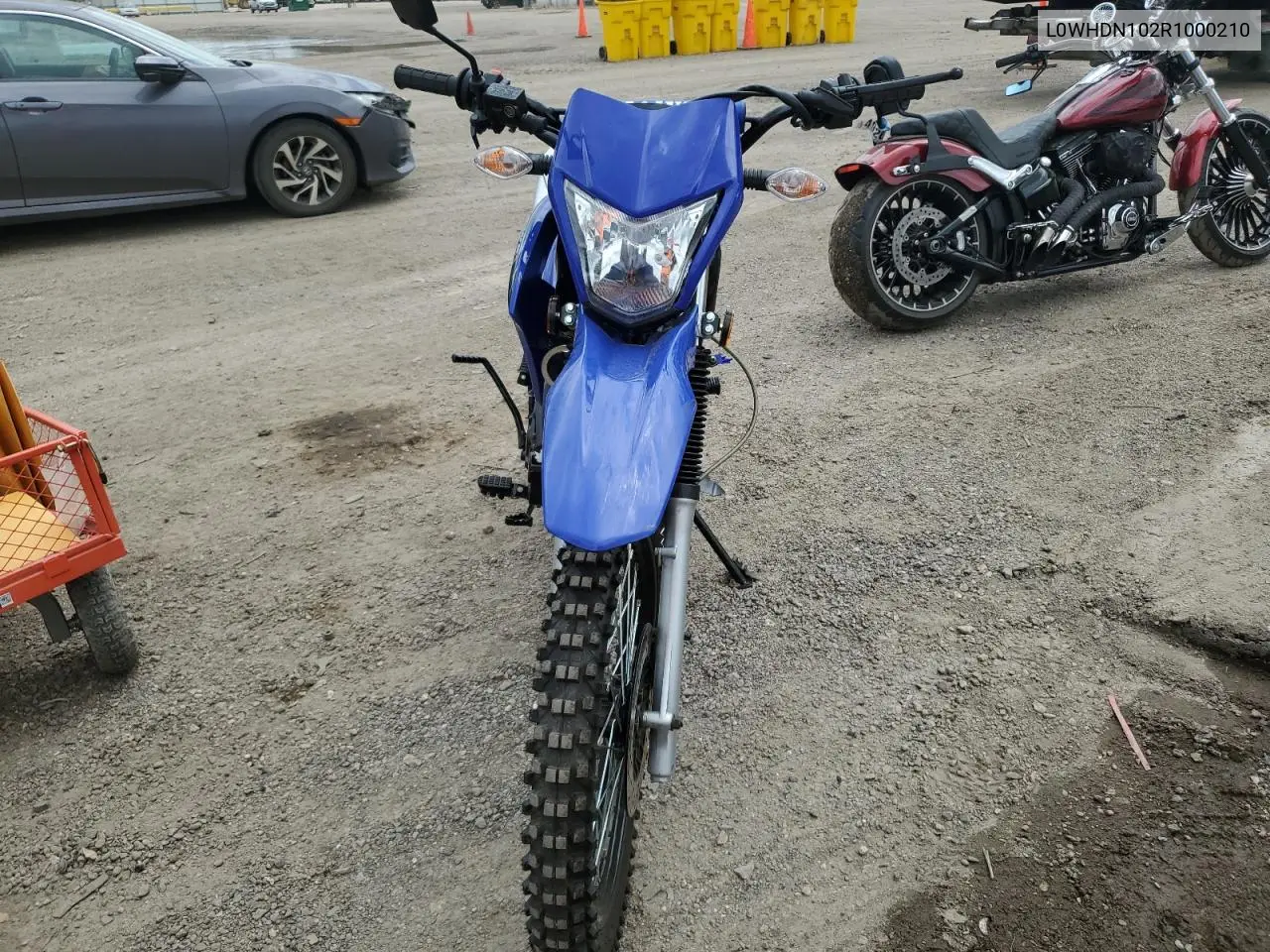 L0WHDN102R1000210 2024 Hawk Dirtbike