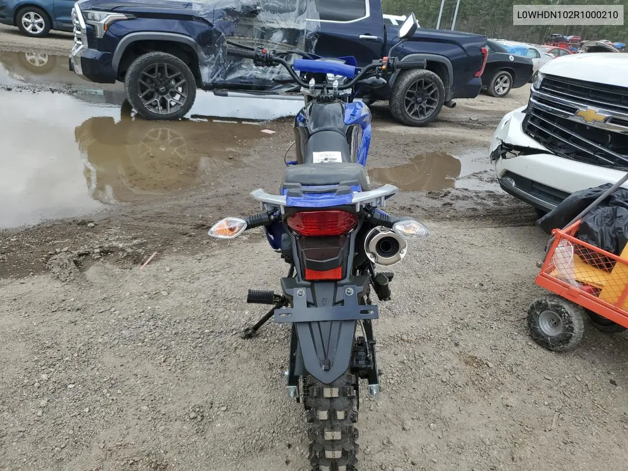 L0WHDN102R1000210 2024 Hawk Dirtbike