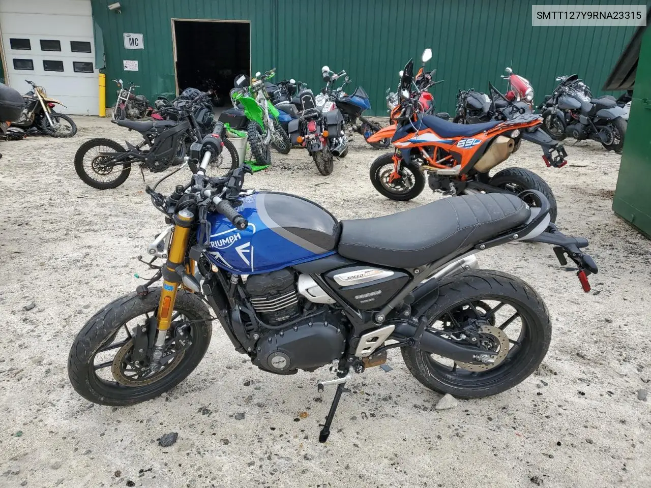 SMTT127Y9RNA23315 2024 Triumph Motorcycle Speed 400