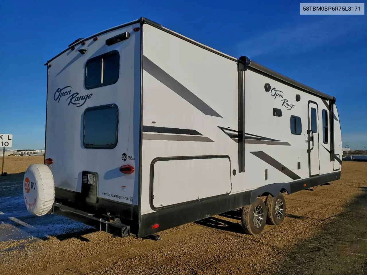 58TBM0BP6R75L3171 2024 Highland Ridge Open Range - Camper