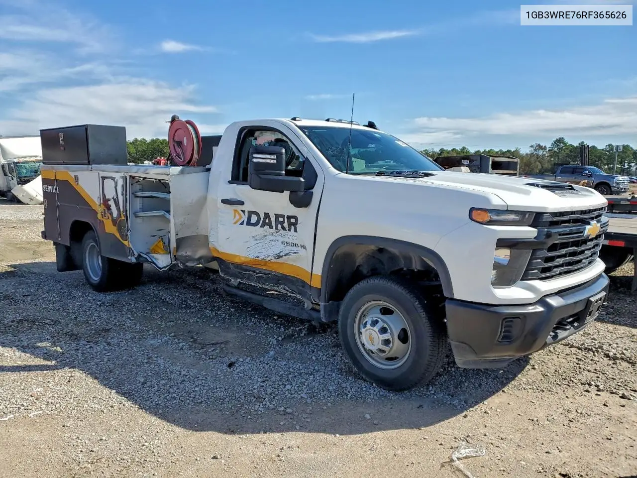 2024 Chevrolet Silverado 350 Utility / Service Truck VIN: 1GB3WRE76RF365626 Lot: 93397115