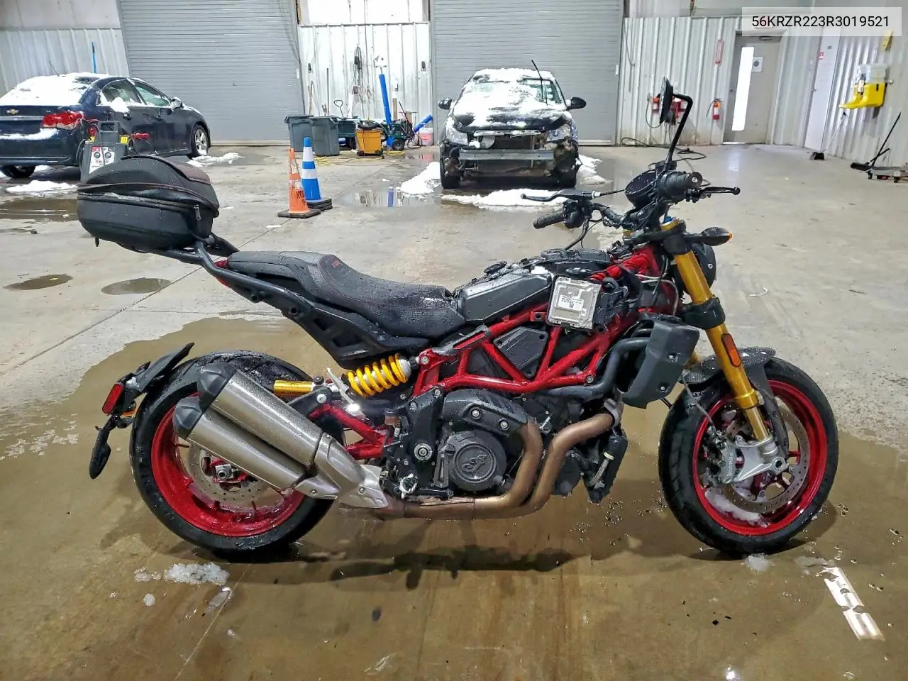 2024 Indian Motorcycle Co. Ftr R Carbon VIN: 56KRZR223R3019521 Lot: 96058815