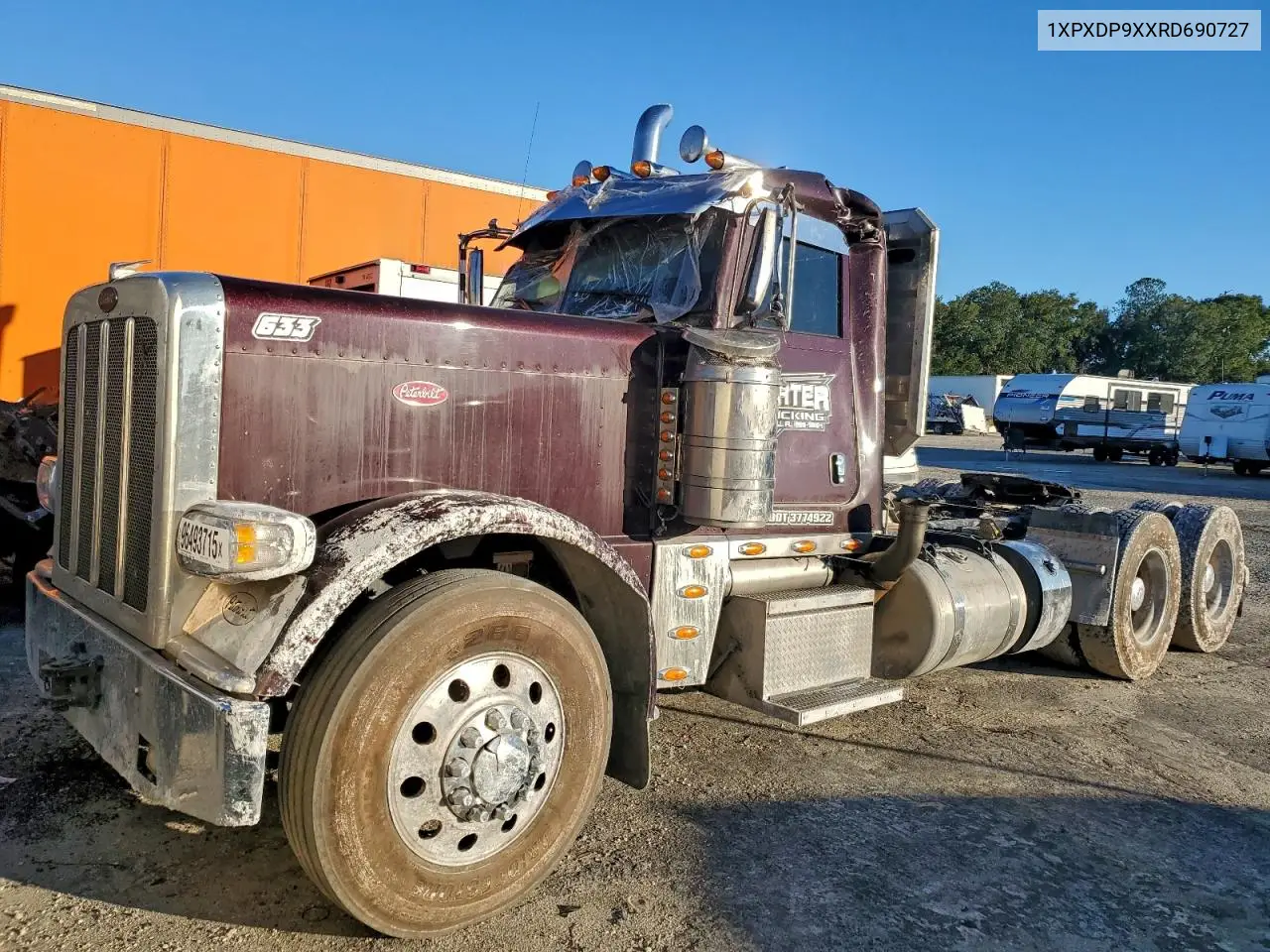 2024 Peterbilt 389 Semi Truck VIN: 1XPXDP9XXRD690727 Lot: 96493715