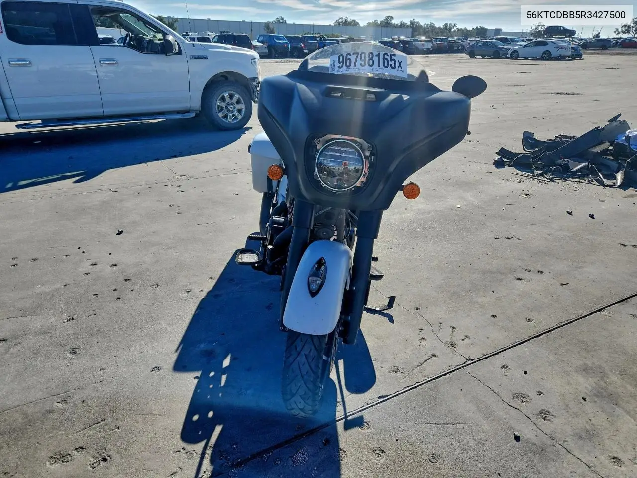 56KTCDBB5R3427500 2024 Indian Motorcycle Co. Chieftain Dark Horse
