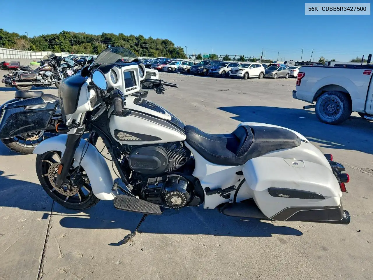 56KTCDBB5R3427500 2024 Indian Motorcycle Co. Chieftain Dark Horse