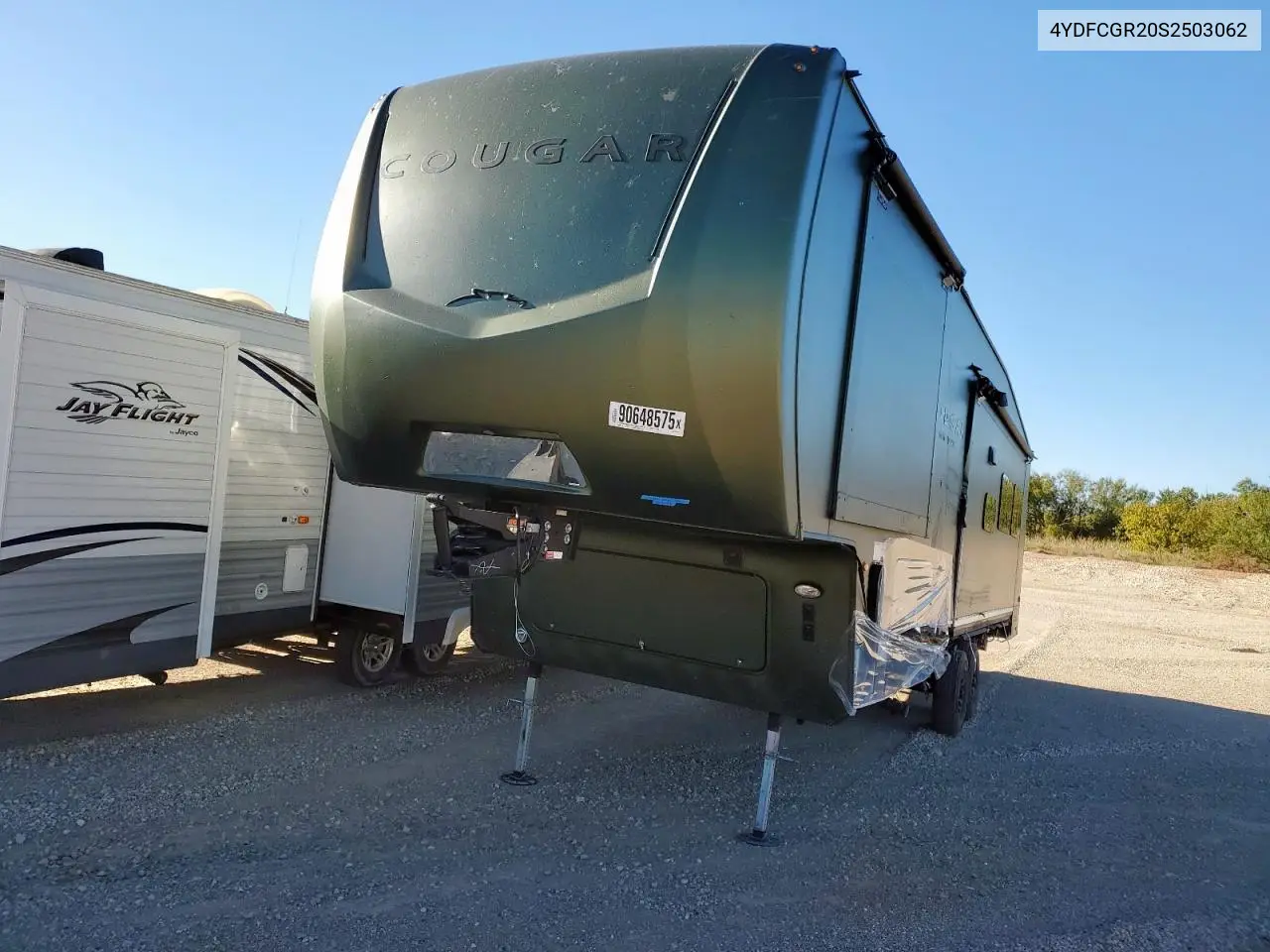 2025 Keystone Rv Cougar Fif - Camper VIN: 4YDFCGR20S2503062 Lot: 90648575