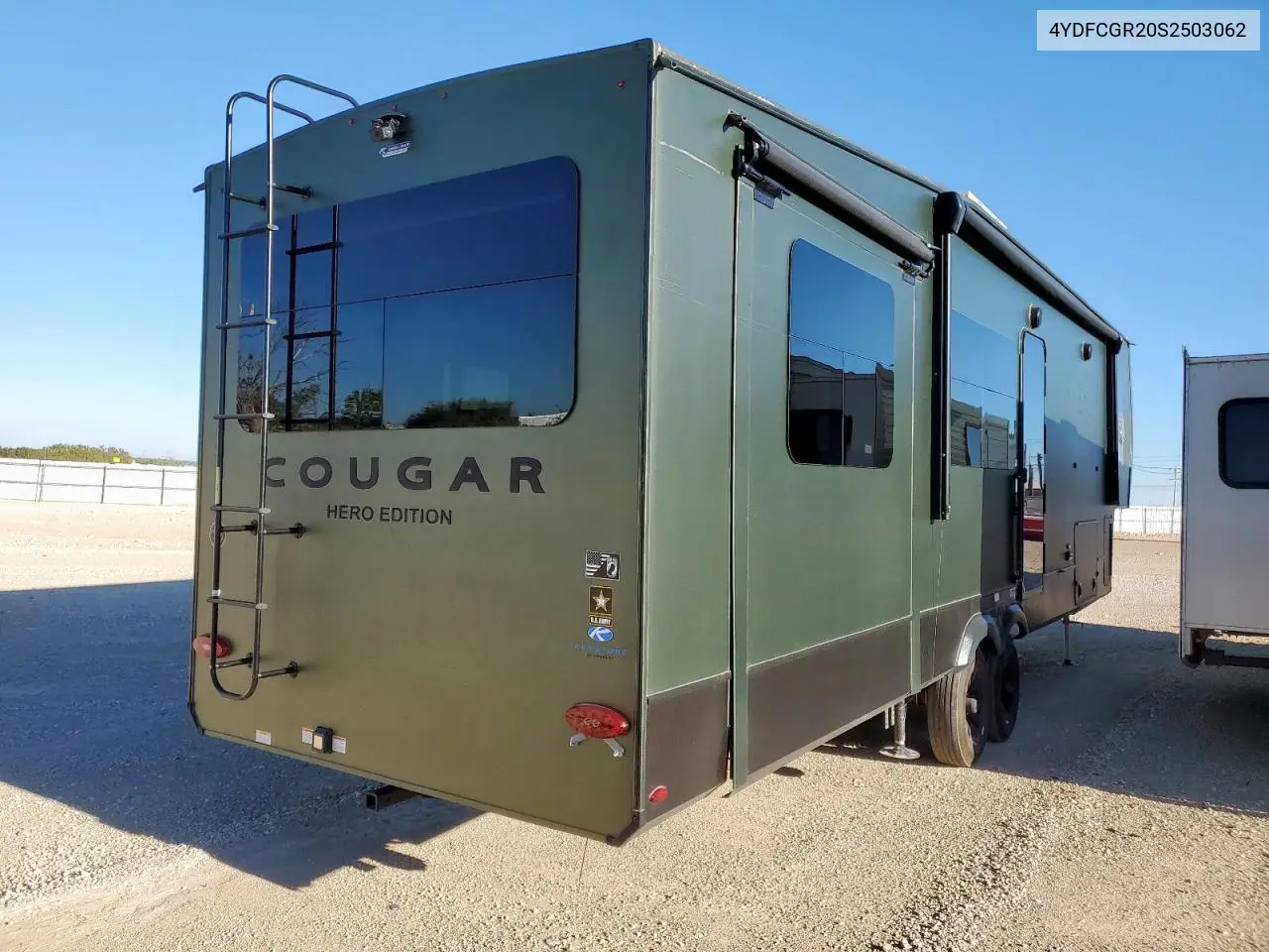 2025 Keystone Rv Cougar Fif - Camper VIN: 4YDFCGR20S2503062 Lot: 90648575