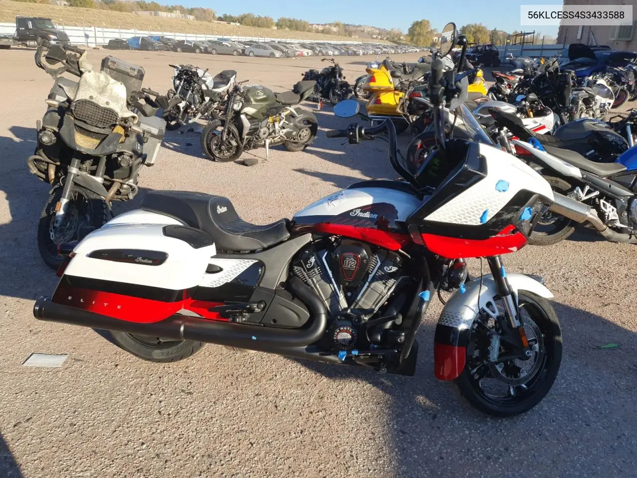56KLCESS4S3433588 2025 Indian Motorcycle Co. Challenger Elite