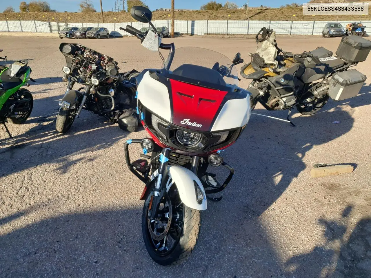 56KLCESS4S3433588 2025 Indian Motorcycle Co. Challenger Elite