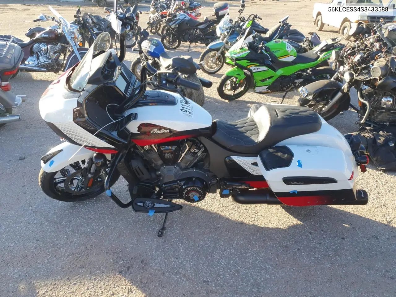 56KLCESS4S3433588 2025 Indian Motorcycle Co. Challenger Elite