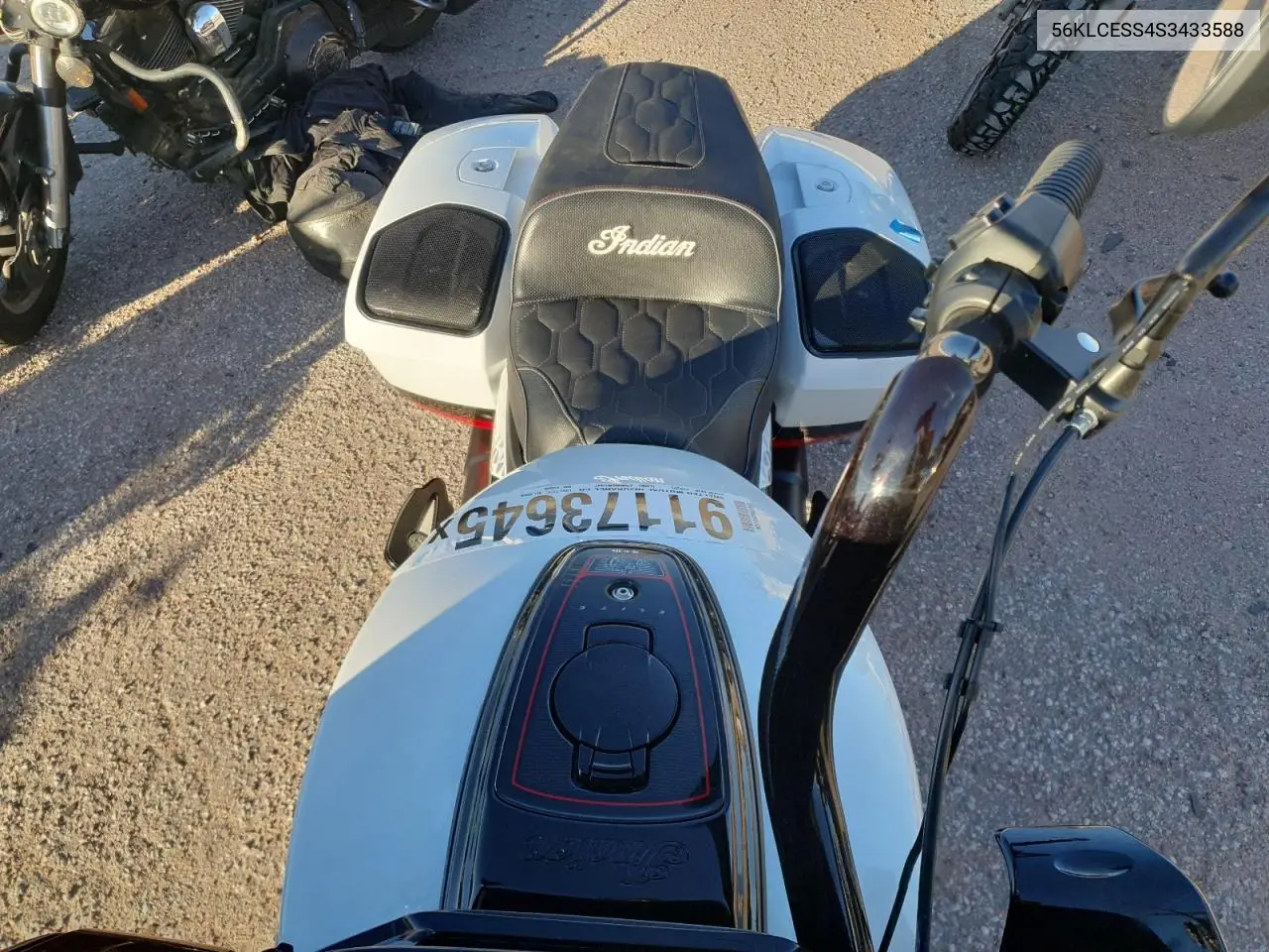 56KLCESS4S3433588 2025 Indian Motorcycle Co. Challenger Elite
