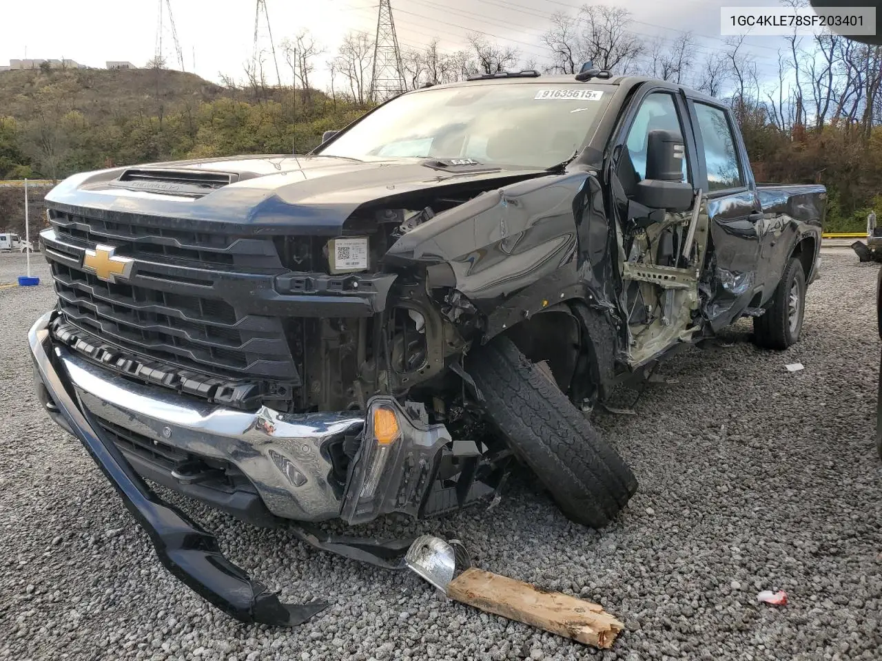 1GC4KLE78SF203401 2025 Chev Silverado Hd