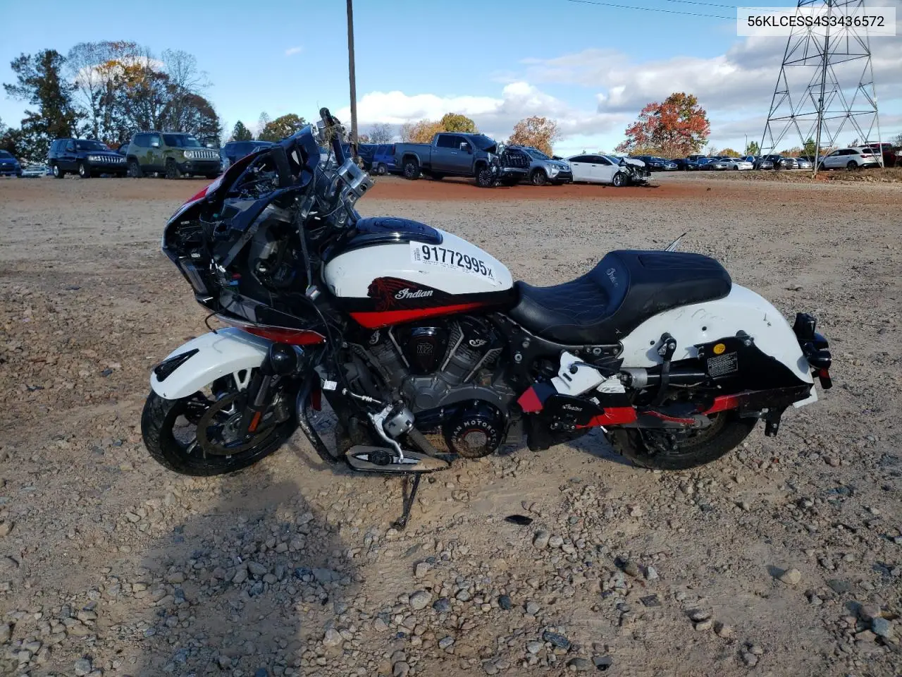 56KLCESS4S3436572 2025 Indian Motorcycle Co. Challenger Elite