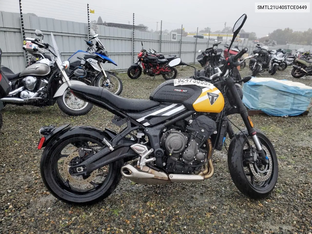 SMTL21U40STCE0449 2025 Triumph Motorcycle Trident 660