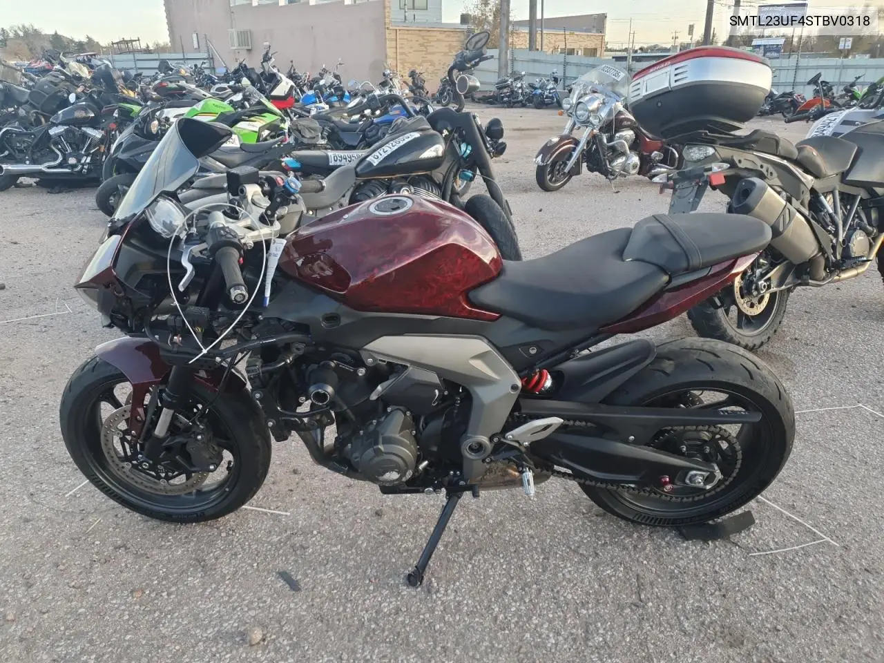 SMTL23UF4STBV0318 2025 Triumph Daytona 660