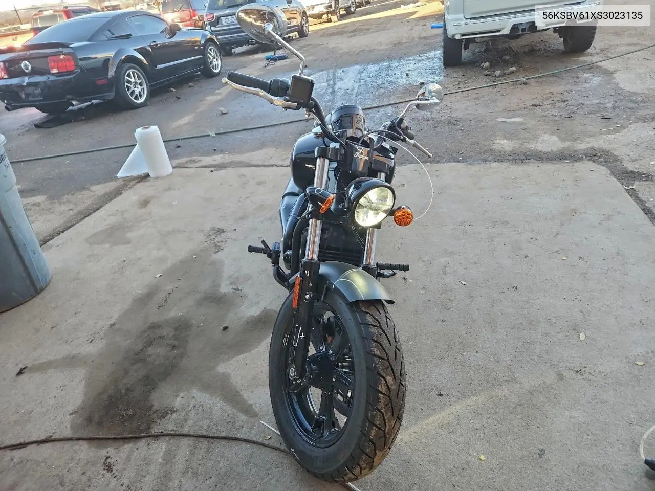 2025 Indian Motorcycle Co. Scout Sixty Bobber VIN: 56KSBV61XS3023135 Lot: 94802615