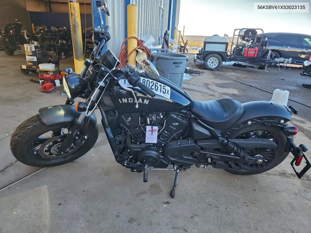 2025 Indian Motorcycle Co. Scout Sixty Bobber VIN: 56KSBV61XS3023135 Lot: 94802615