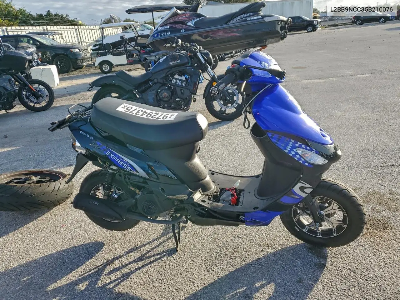 2025 Jblc Scooter VIN: L2BB9NCC35B210076 Lot: 97294375