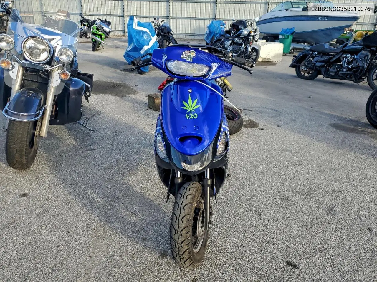 2025 Jblc Scooter VIN: L2BB9NCC35B210076 Lot: 97294375