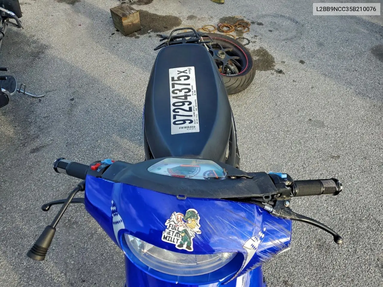 2025 Jblc Scooter VIN: L2BB9NCC35B210076 Lot: 97294375