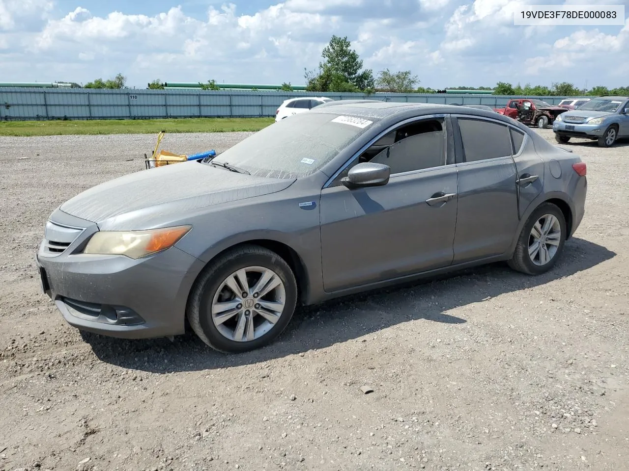 19VDE3F78DE000083 2013 Acura Ilx Hybrid Tech