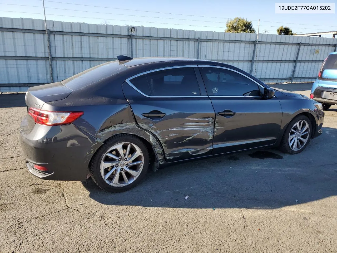 19UDE2F77GA015202 2016 Acura Ilx Premium