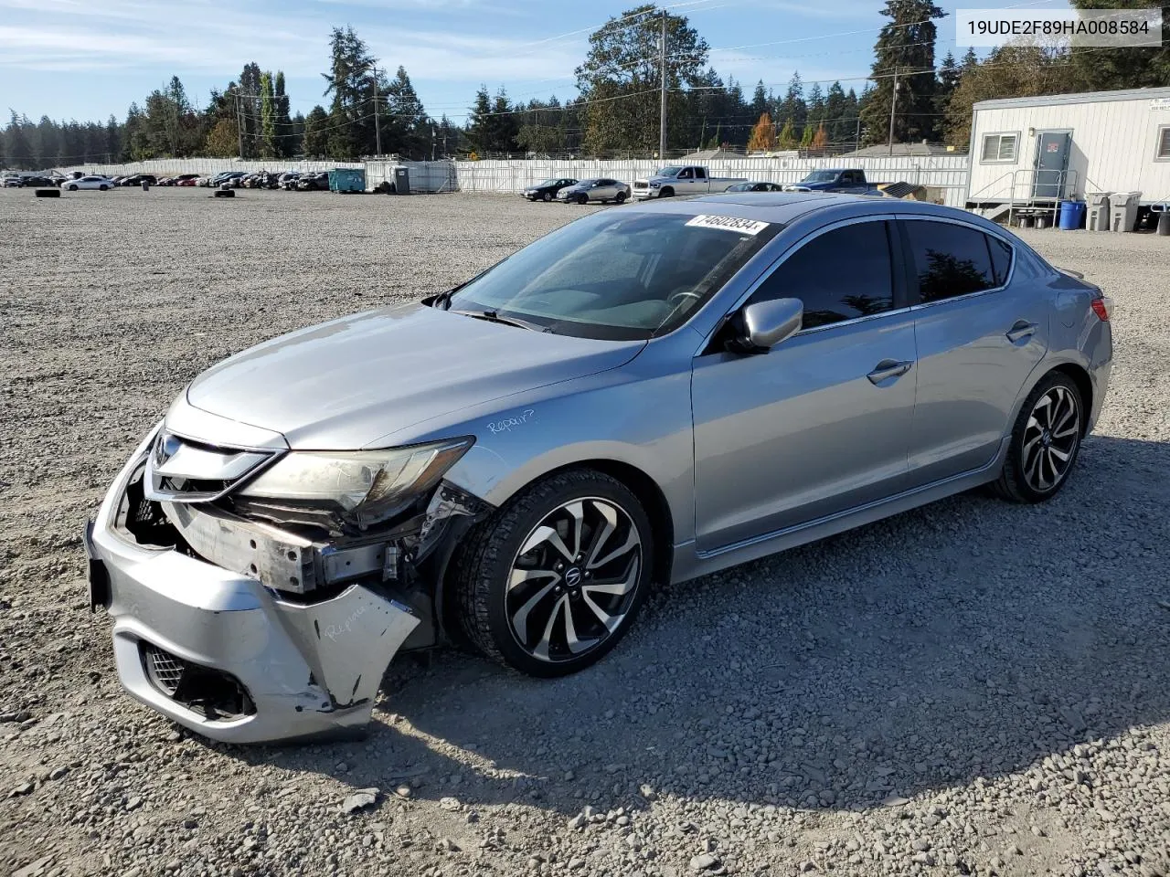 19UDE2F89HA008584 2017 Acura Ilx Premium