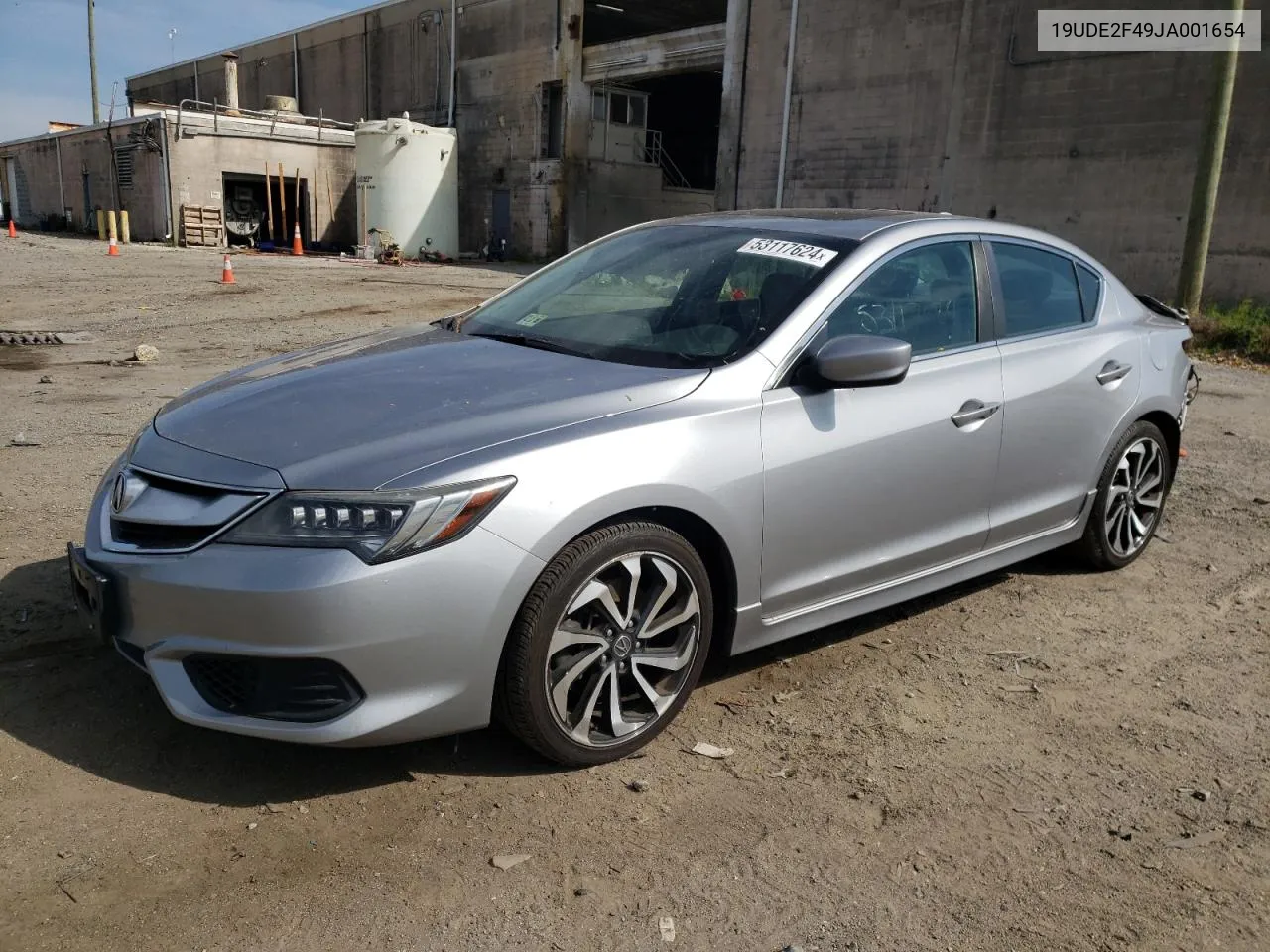 19UDE2F49JA001654 2018 Acura Ilx Special Edition